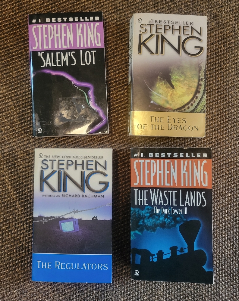 VTG Lot 4 Stephen King Salem's Lot
Waste Lands RegulatorsThe Eyes of the Dragon